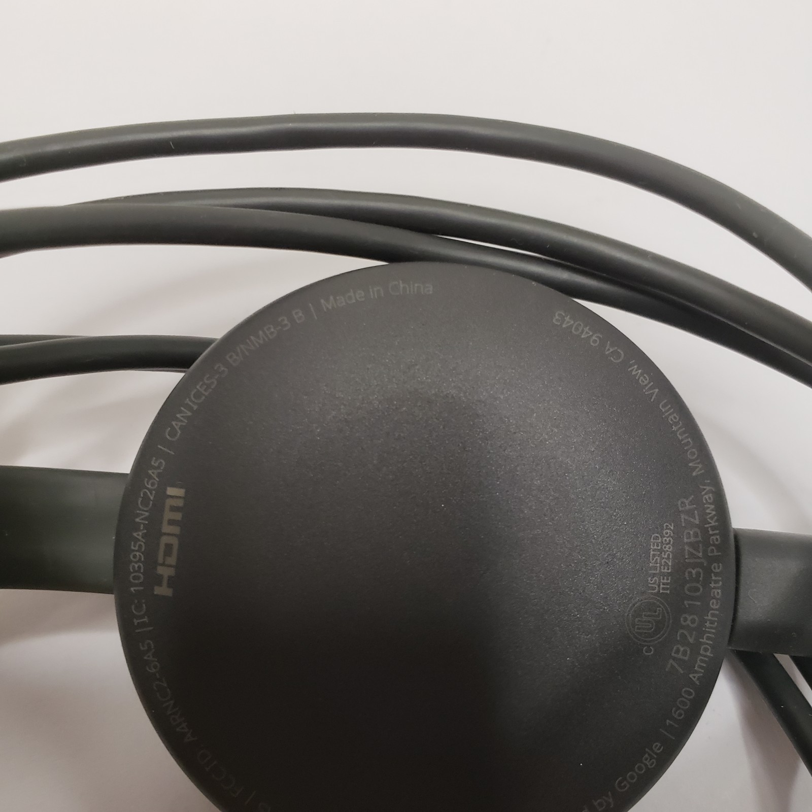 Google Chromecast 2nd Generation 1080p Portable Media Streamer NC2-6A5