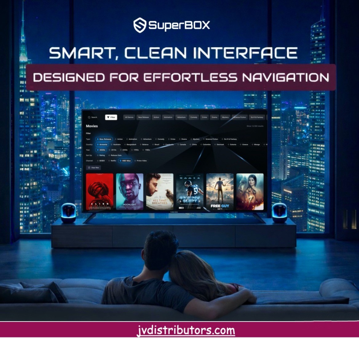 NEW Genuine Factory Sealed SUPERBOX S7 PRO Streaming Media Player – AUTHORIZED
