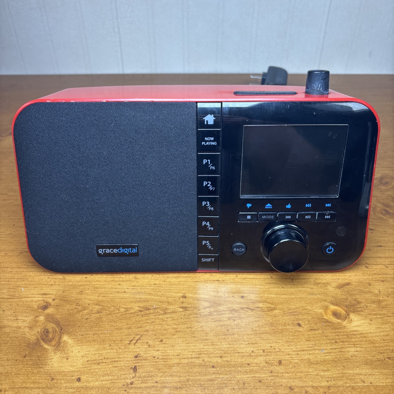 Red Grace Digital Mondo WiFi Music Player Internet Radio GDI-IRC6000R *read