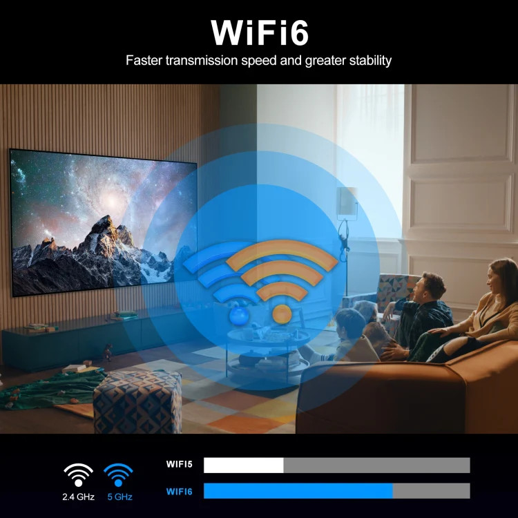 X88 Pro 13 Android 13.0 Smart TV Box with Remote Control, RK3528 Quad-Core, 4G+