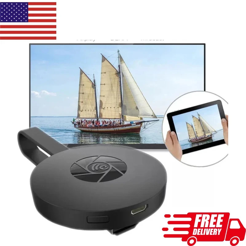For Chromecast Google Wireless HDMI-Compatible HD Display Media Streaming_Vide