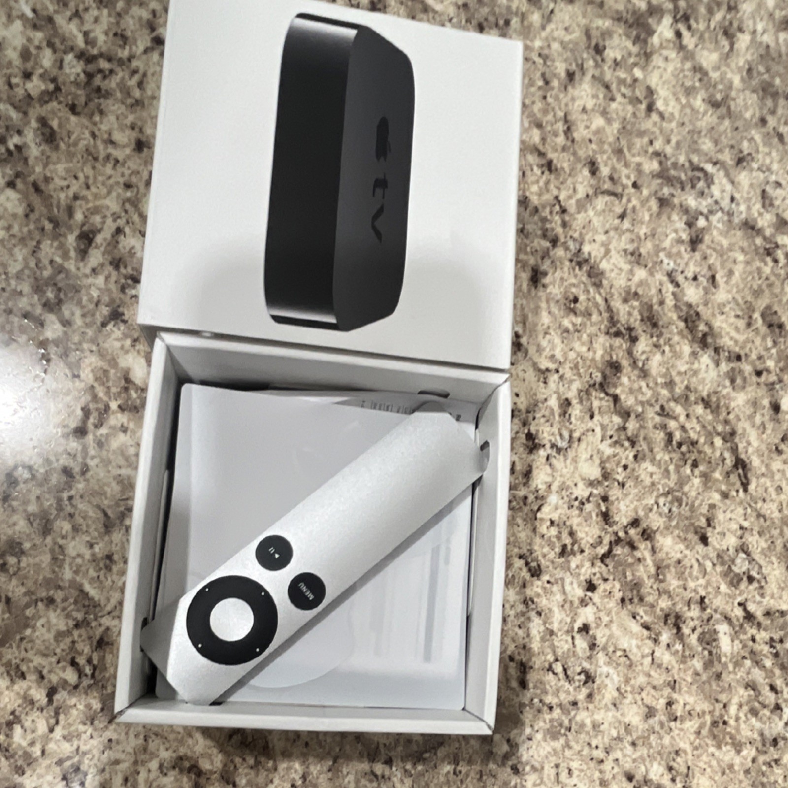 Apple TV Digital HD Media Streamer, Black, Wi-Fi, HDMI, AirPlay, 1080p, Remote