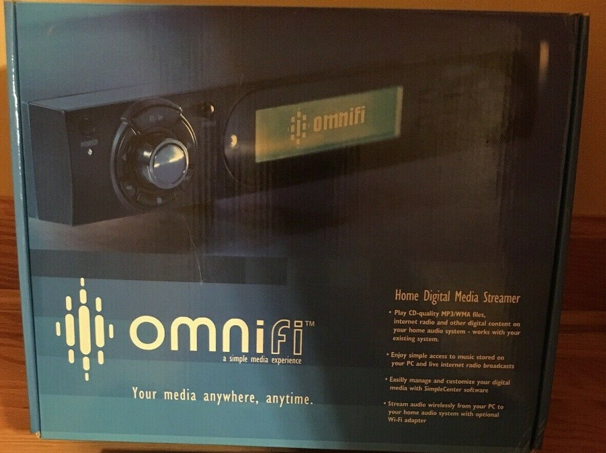 BRAND NEW DMS1Omnifi Home Digital Media Streamer & Wireless Adapter