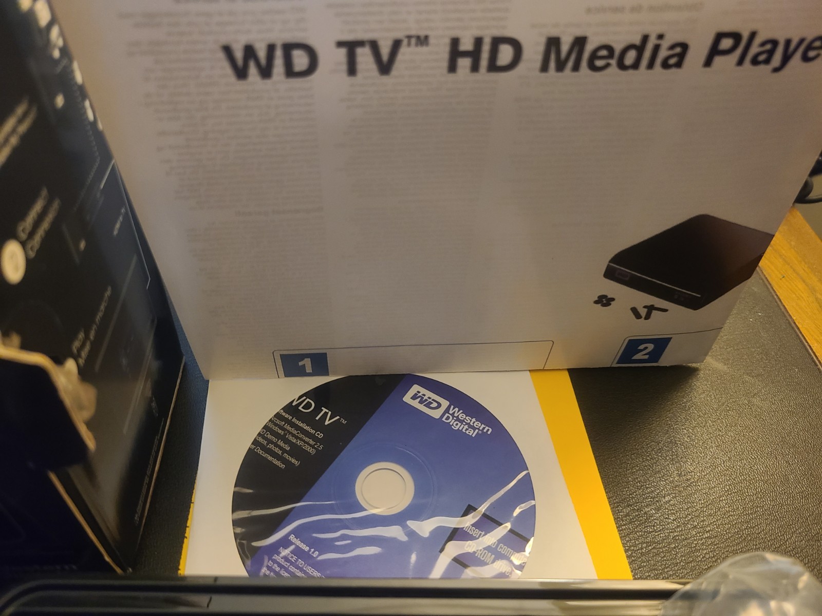 Western Digital WD TV HD Media Streaming Player 1080P HDMI ~ NEW OPEN BOX