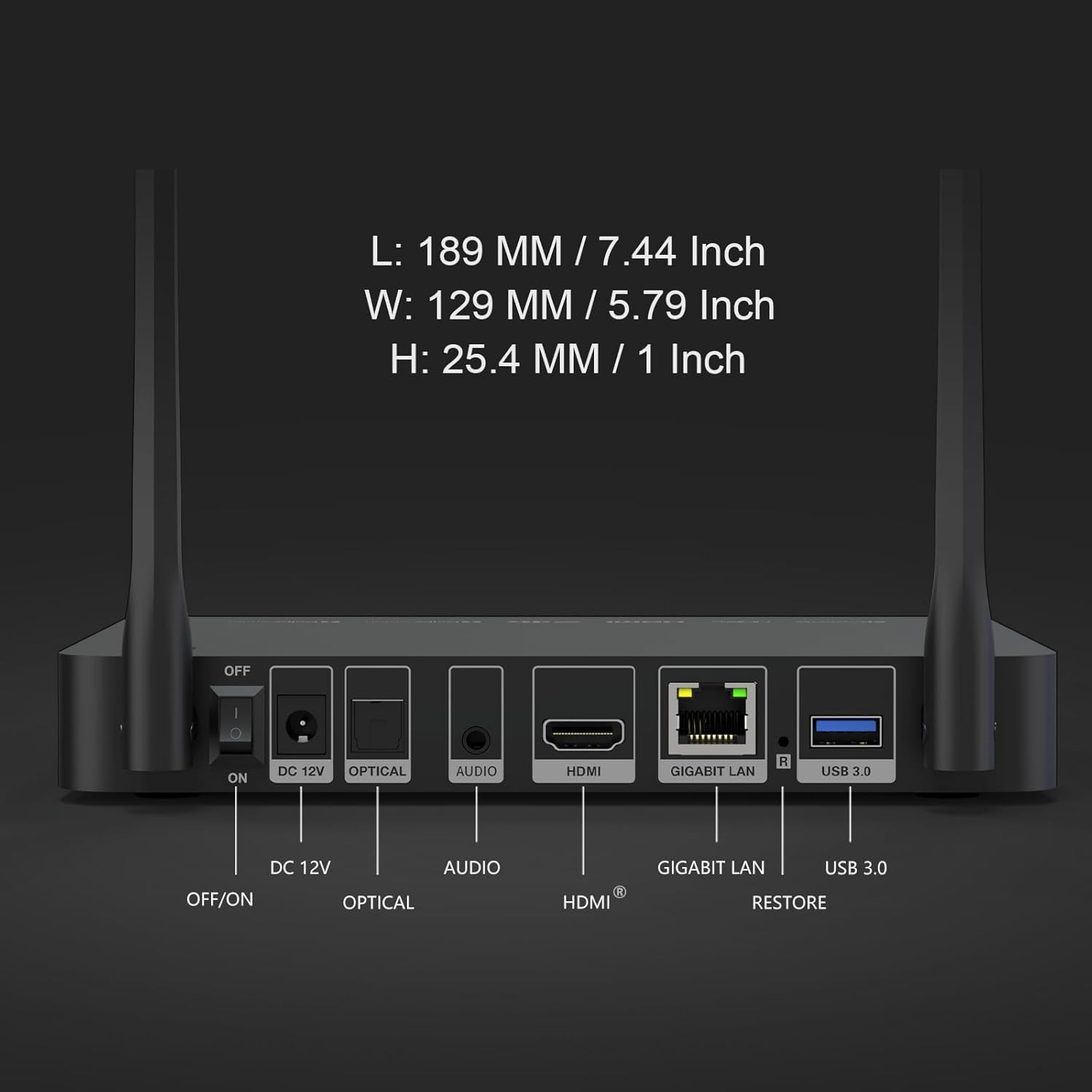Z9X 8K- 8K HDR Media Player, Android 11 OS, Amlogic S928X-K Processor 6G+64G, VP