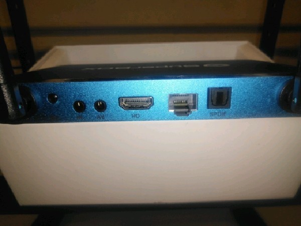 SuperBox S6 Max 6K Android TV Box Blue Dual Band WiFi 6 HDMI 64GB Dolby Digital