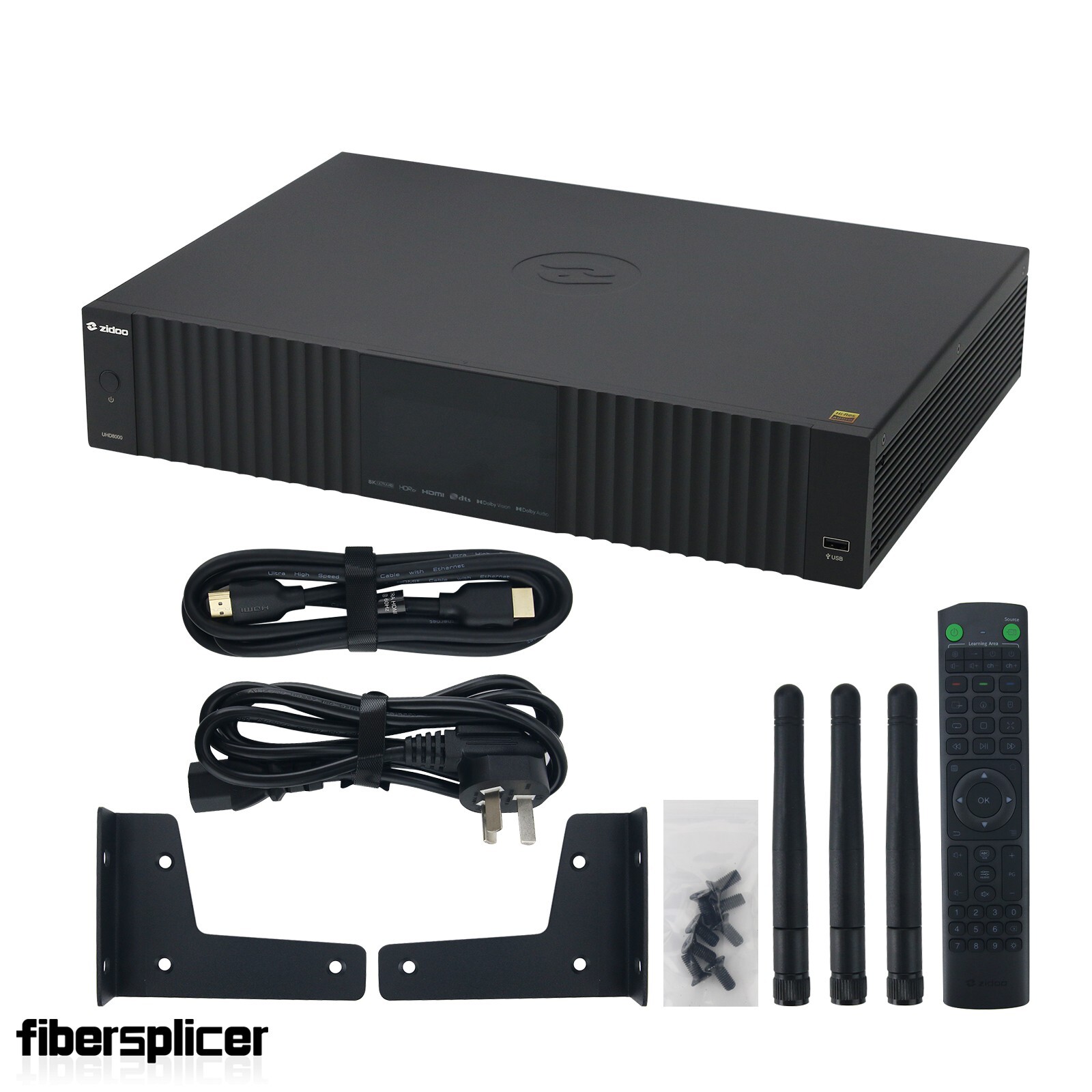 ZIDOO UHD8000 Hi-end DAC Audio Decoder 8K All-in-one HiFi Streaming APP Control