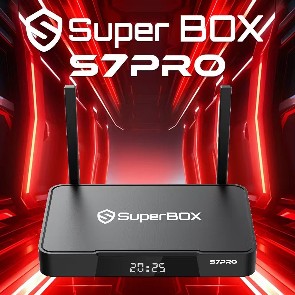 🔥SuperBox S7 Pro TV BOX Brand new upgrade Purchase and get a beautiful gift🔥