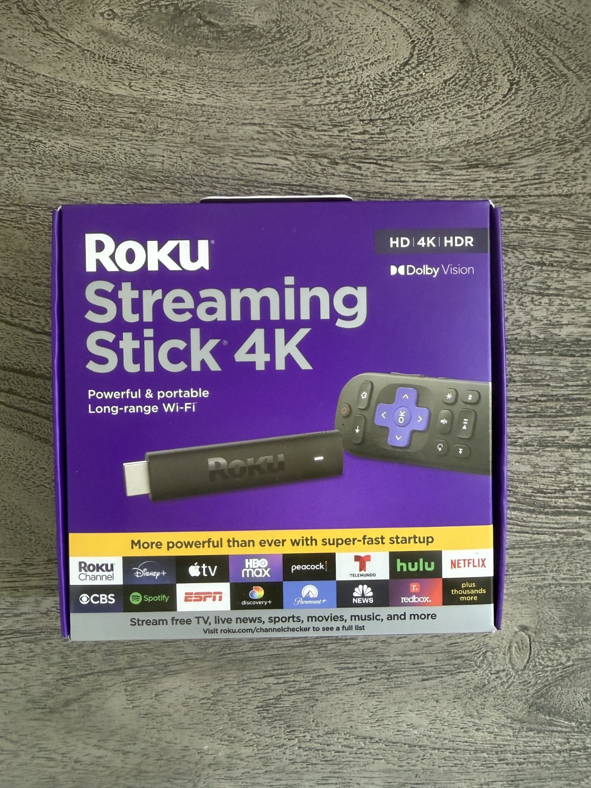 Roku Streaming Stick HD|4K|HDR w/Dolby Vision – Unopened