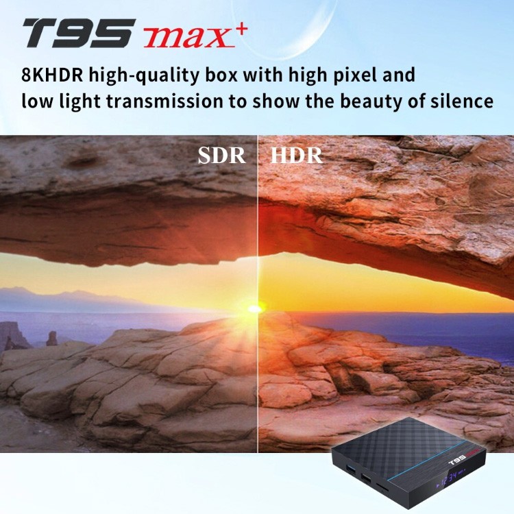 Lot of 10/20 Amlogic S905X3 T95 MAX+ Dual WiFi 8K HDR 32GB Android 9.0 TV Box