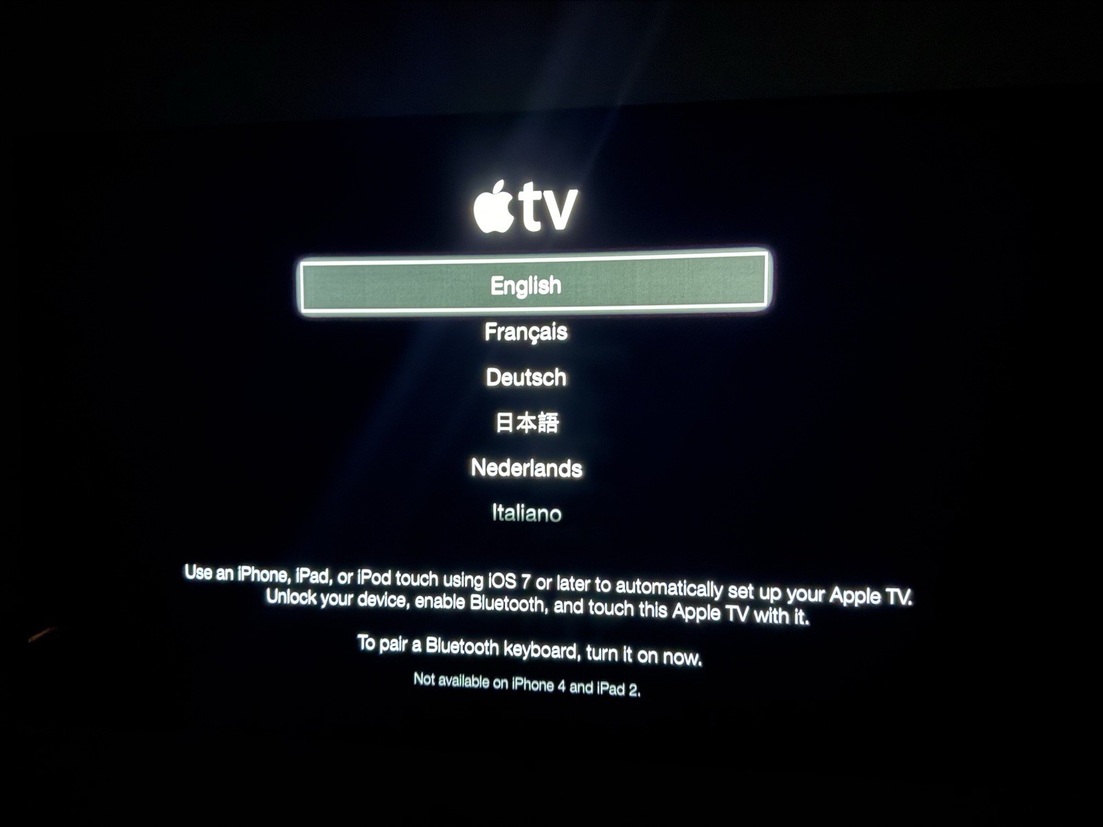 A1469 Apple TV 1080p Updated Restored – no remote or power cord – Apple Airplay