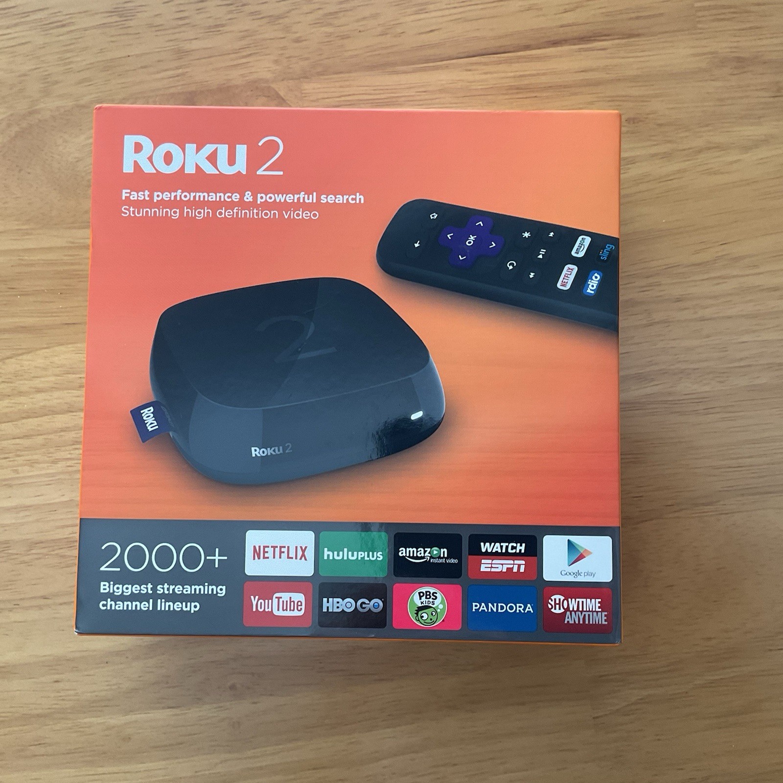 Roku 2 (3rd Generation) Media Streamer 4210R – Black