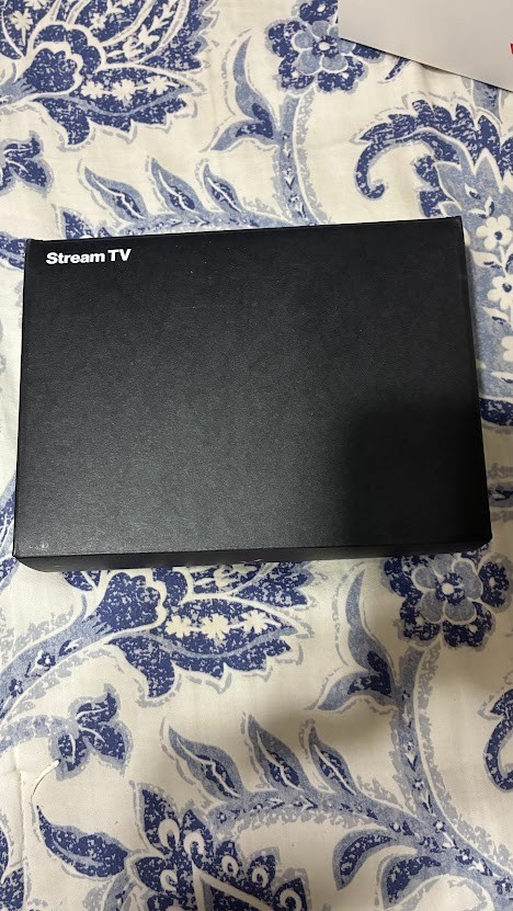 Verizon Stream TV Device (ASK-STI6220) 4K Black NEW OPEN BOX