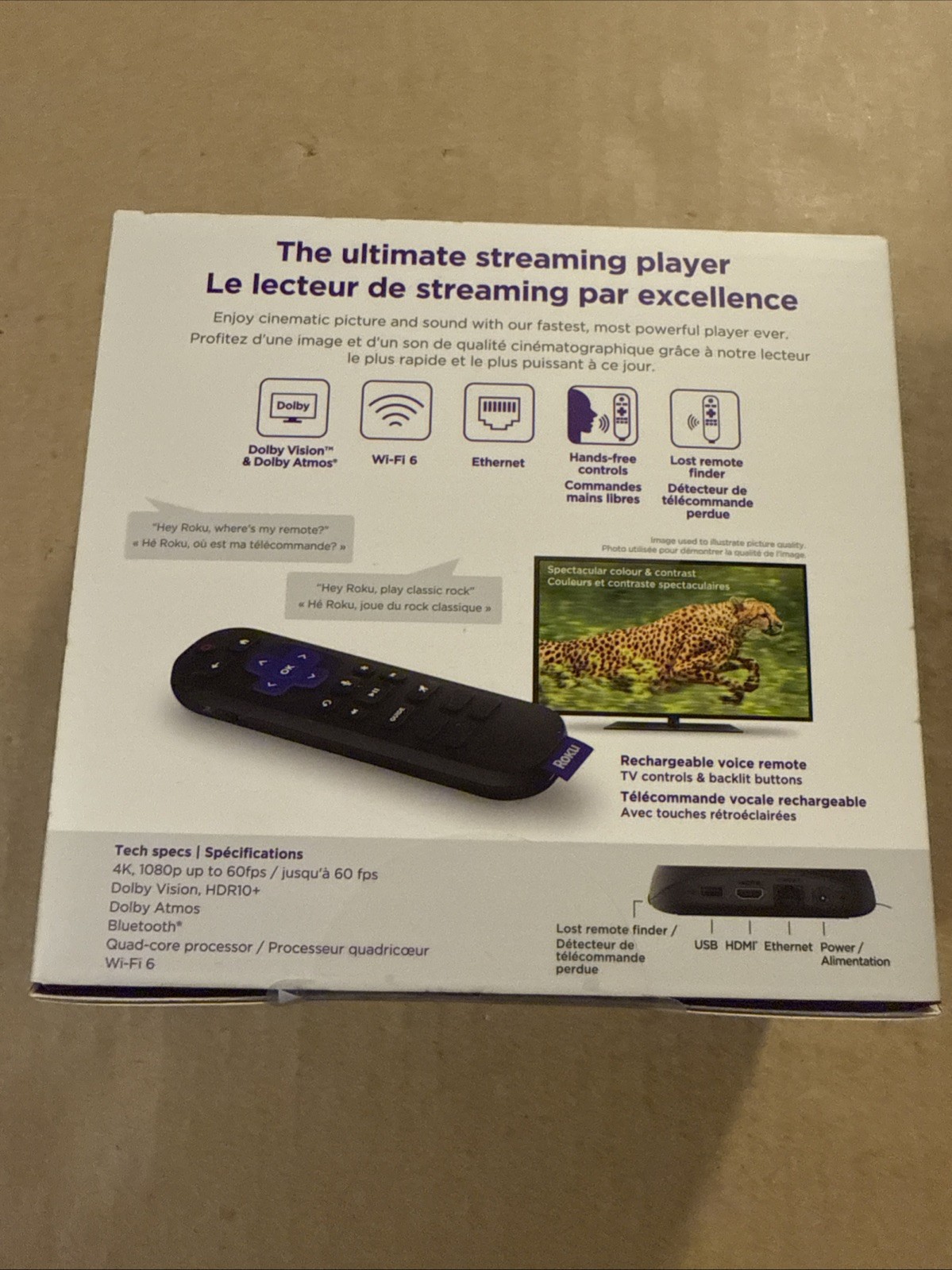Roku Ultra – Ultimate Streaming Player – 4K HD HDR Wifi Streaming Device for TV