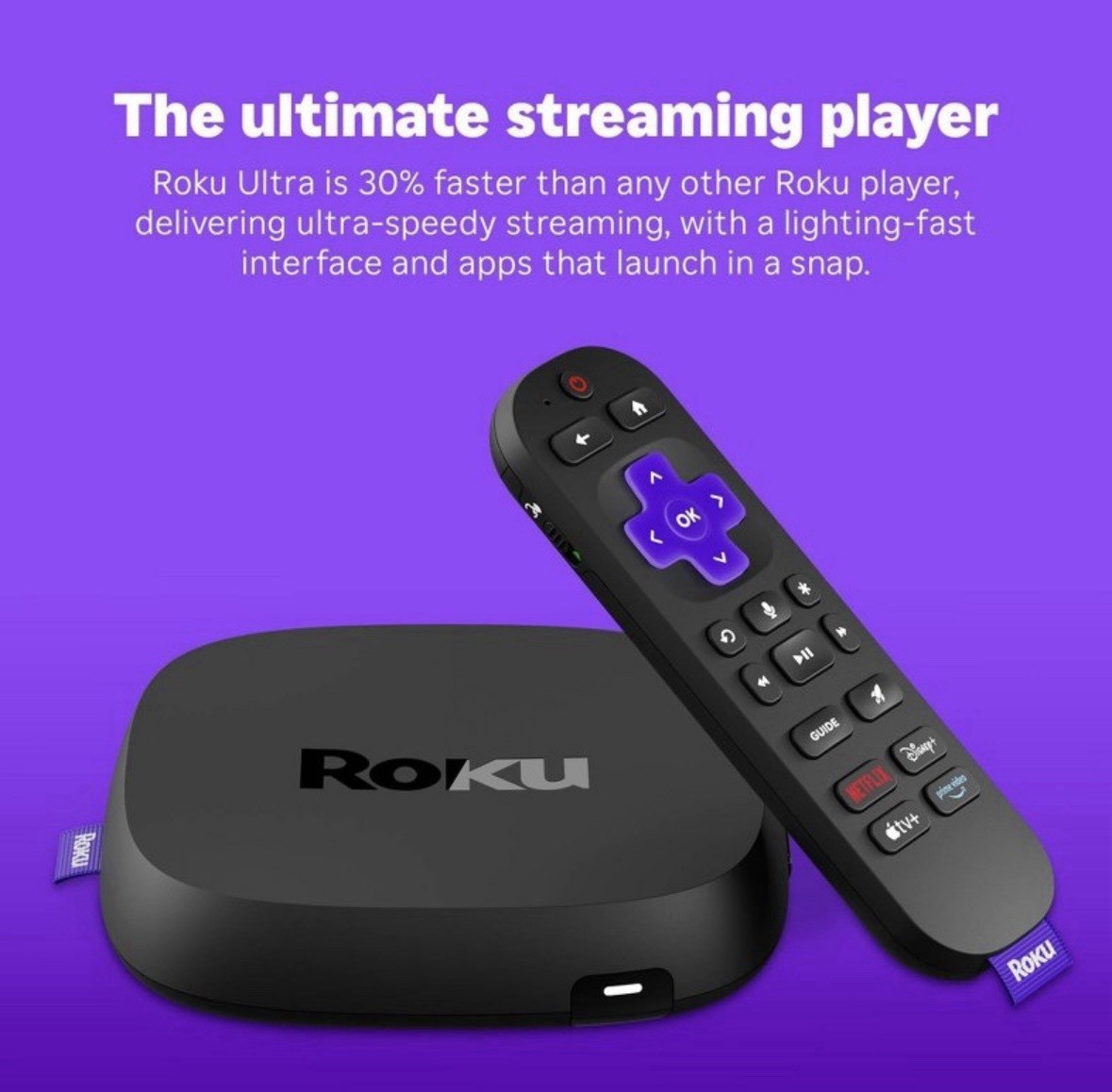 Roku Ultra 2024 Ultimate 4K Streaming Device
