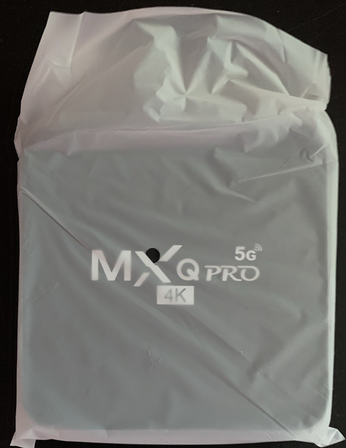 MXQ Pro 4K Android TV Box 64 Bit Quad Core Hevc H.265 4K UCD Netflix Wi-Fi HDMI.