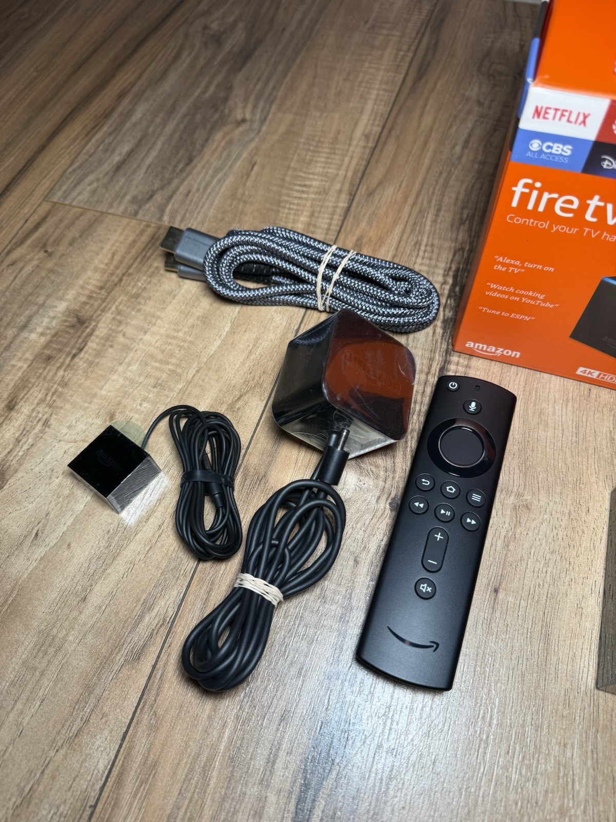 Amazon Fire TV Cube 2nd Gen A78V3N 4K HDR Streaming Media Player Complete In Box