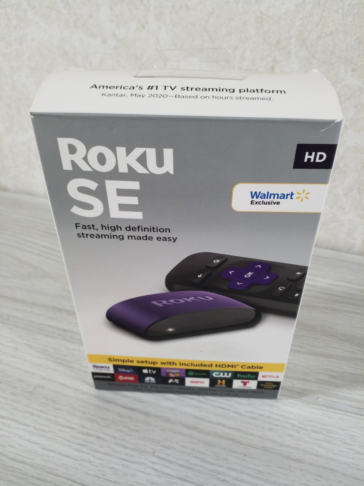 Roku SE 3930S2 1080p HD Media Player Streaming Device With HDMI Cable NIB