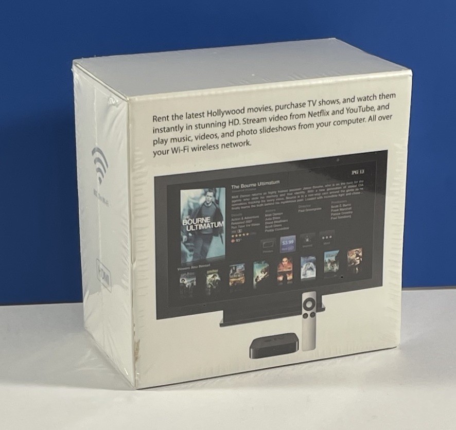 Apple TV 2nd Gen A1378 MC572LL/A NEW SEALED w/ Remote 720p HDMI Streaming