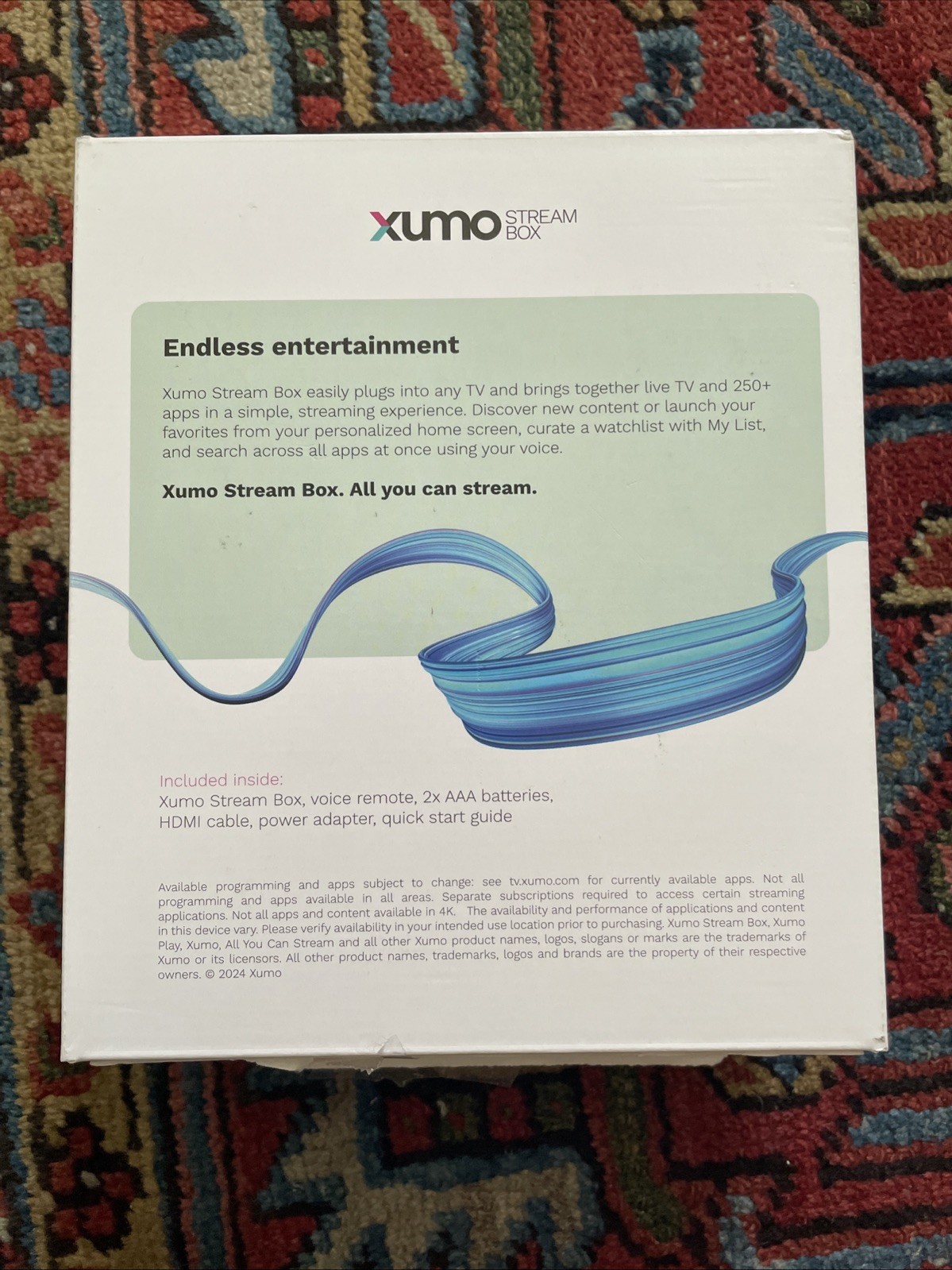 NEW Xumo Stream Box U 4K Streaming Device HW Version 1.1 SCXI11BEI