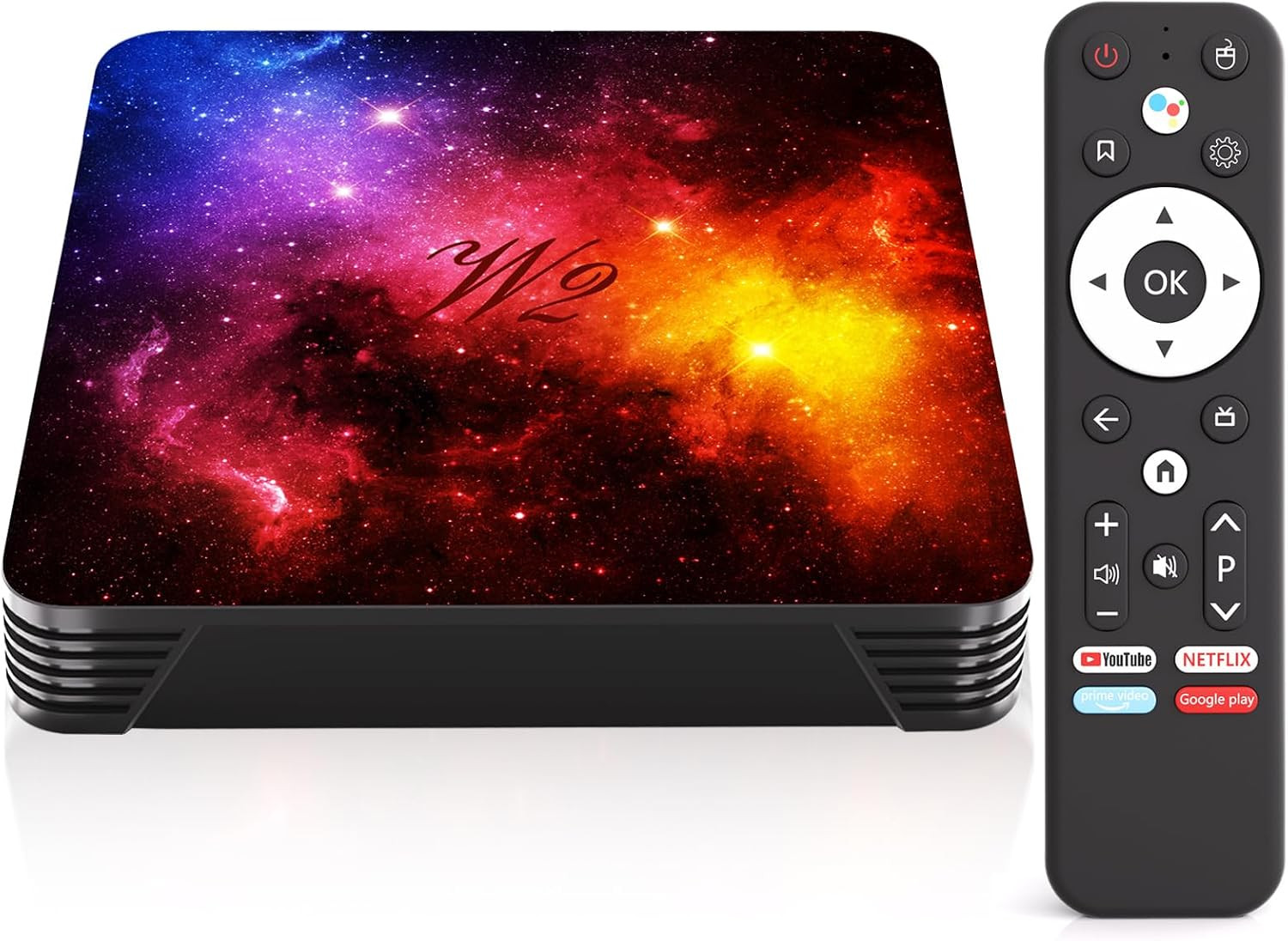 2026 Android TV Box, 4GB RAM 128GB ROM, 8K HDR Android Streaming Box, Wifi 6 Dua