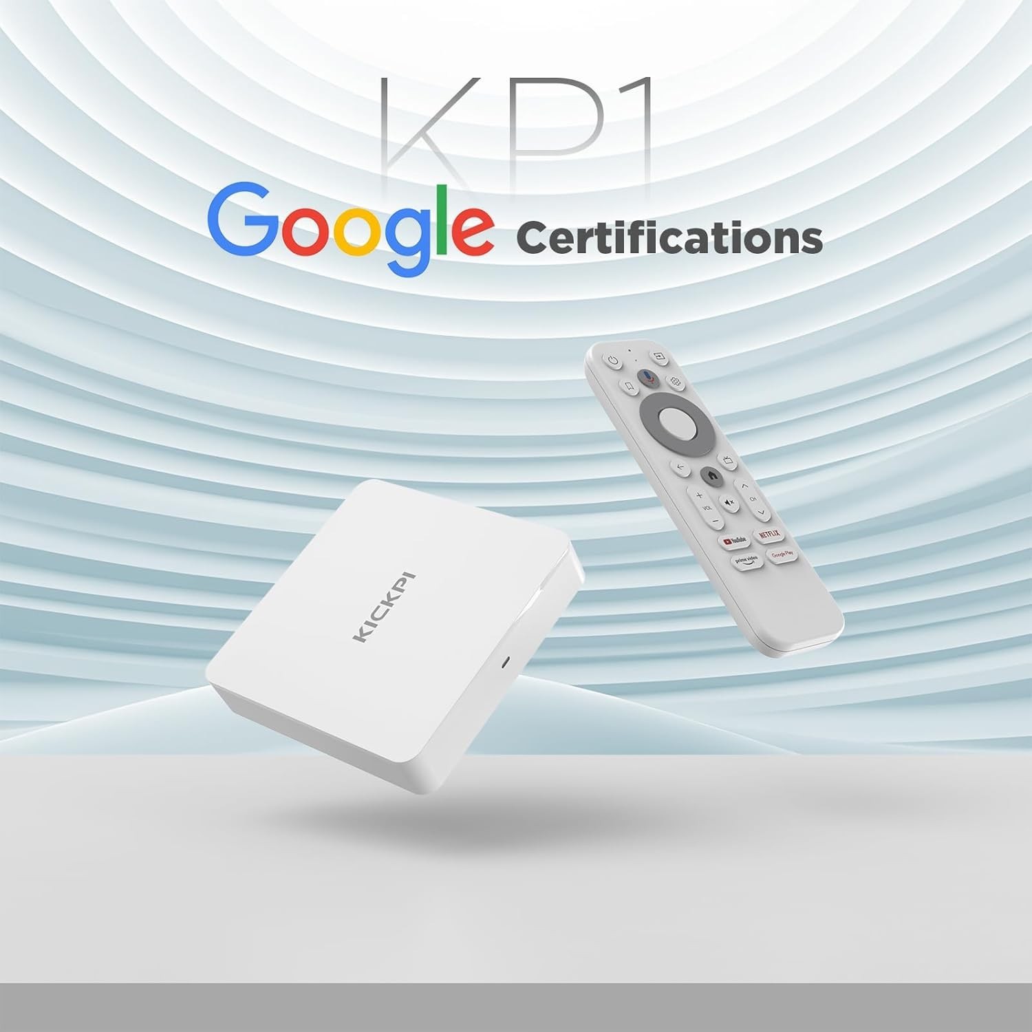 KP1 Smart 2024 Android TV Box – 4K, Chromecast Support & Plug-and-Play Design