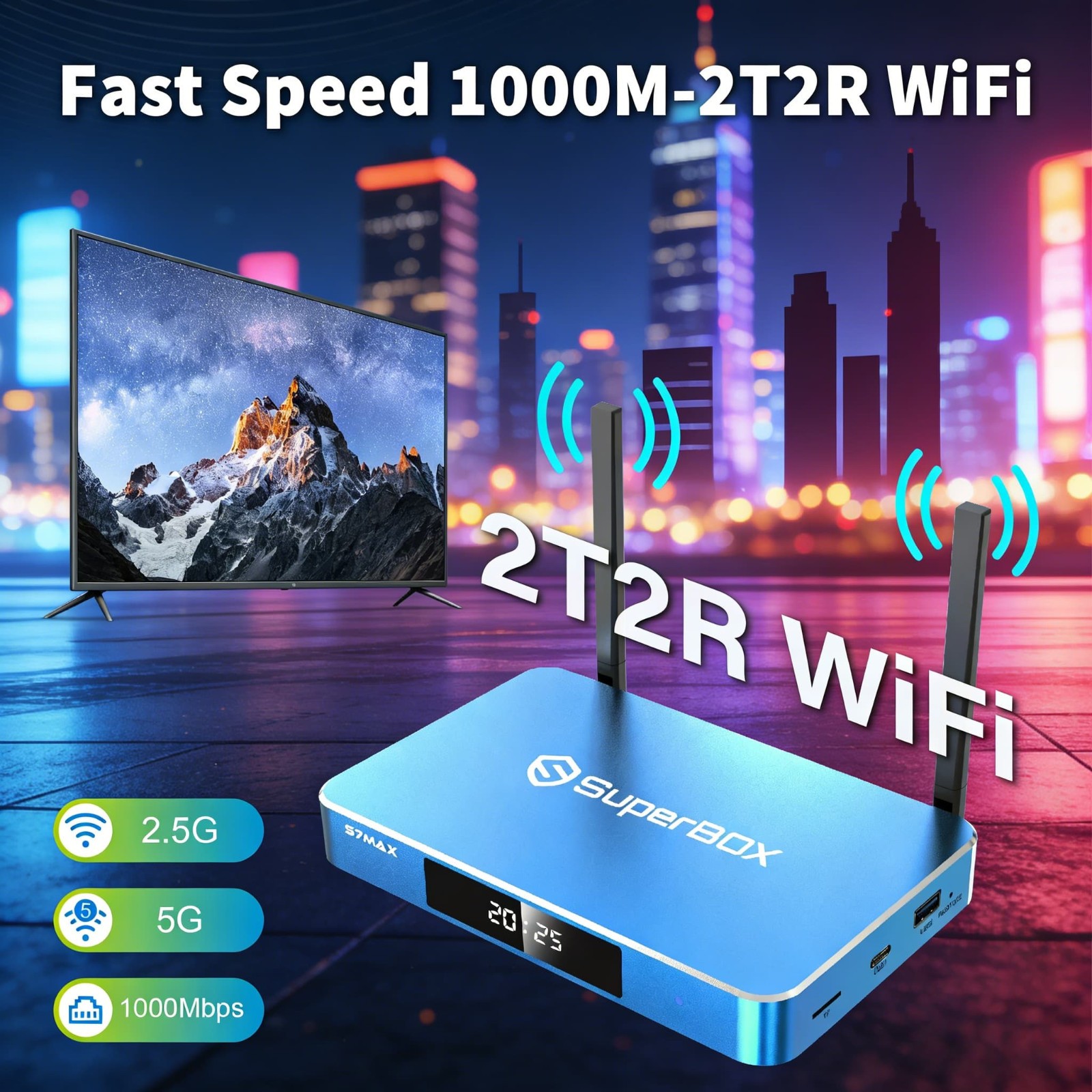 SuperBox S7 Max | Our Shop Authorized Distributor | 24/7 Support | Same Day Disp