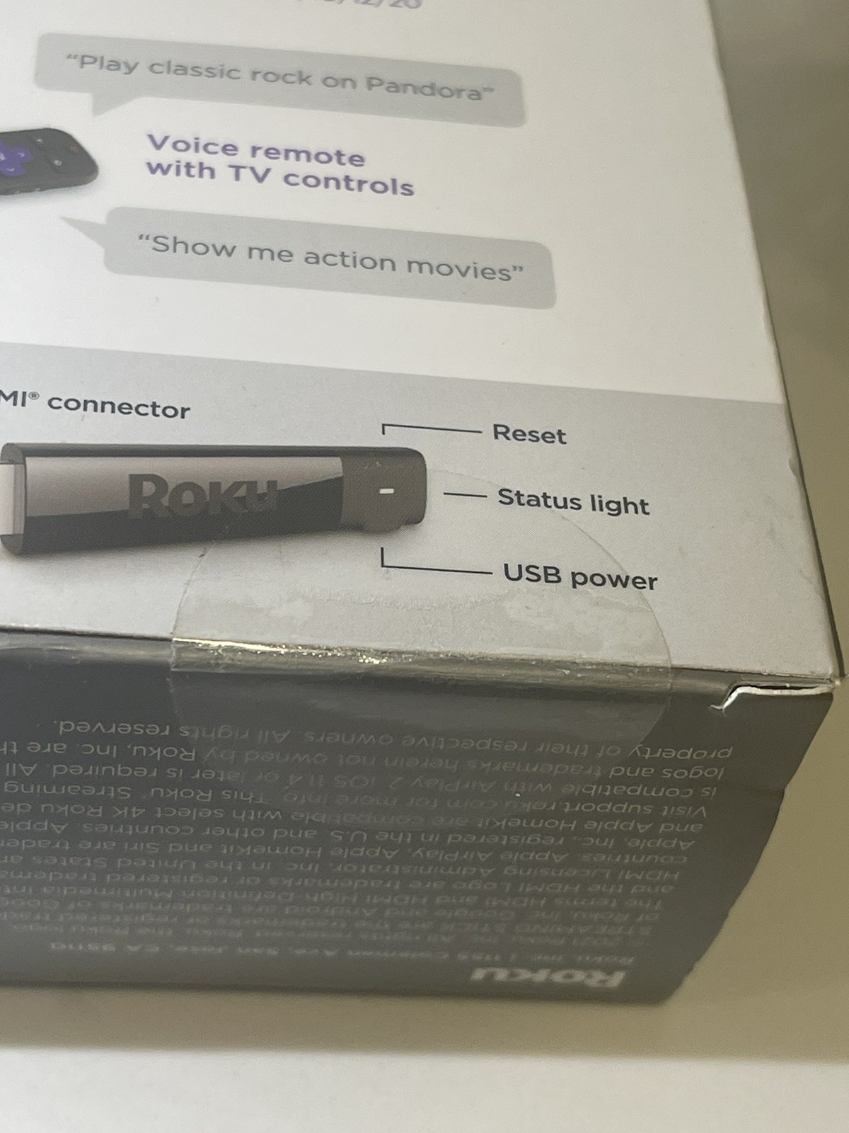 Roku Streaming Stick Plus 3810R – 4K Streaming Media Player with Voice Remote K