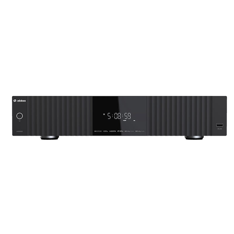 ZIDOO UHD8000 Hi-end DAC Audio Decoder 8K All-in-one Media Player HiFi Streaming