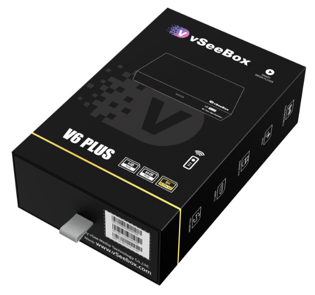 vSeeBox V6 Plus – Sealed – Newest Model Vsee Streaming Box – Fast Shipping