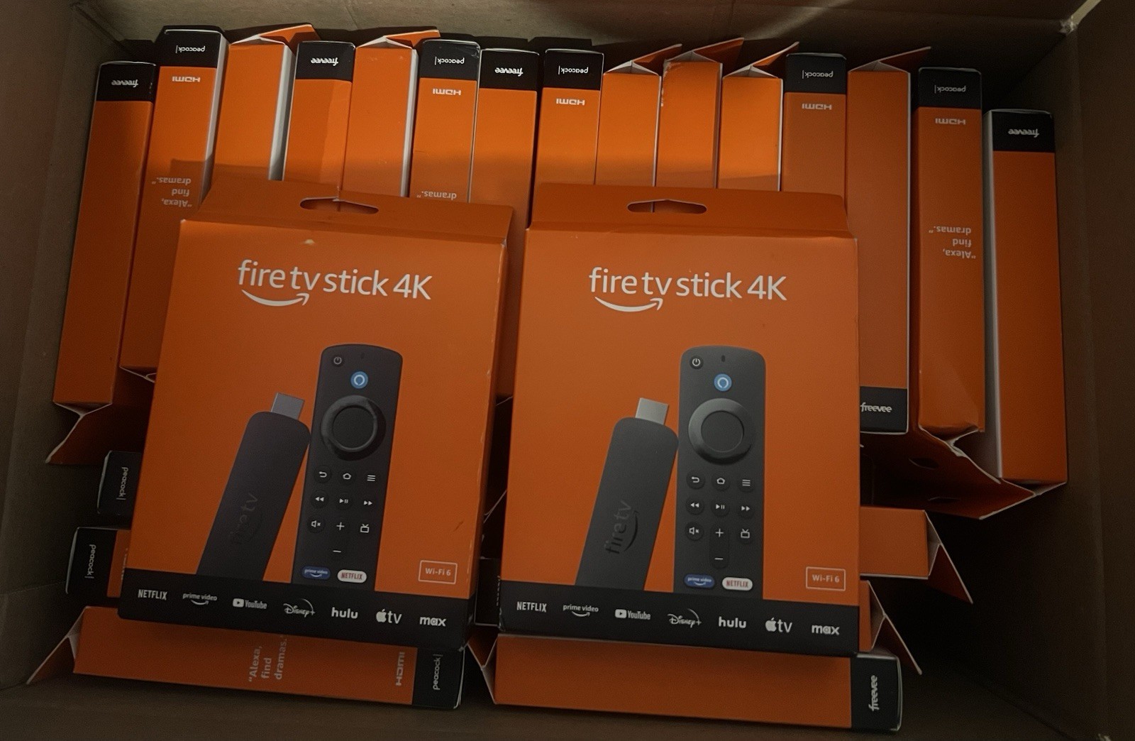 20 LOT-Amazon Fire TV Stick 4K UHD 2024 Streaming Media Player ( Latest Model)