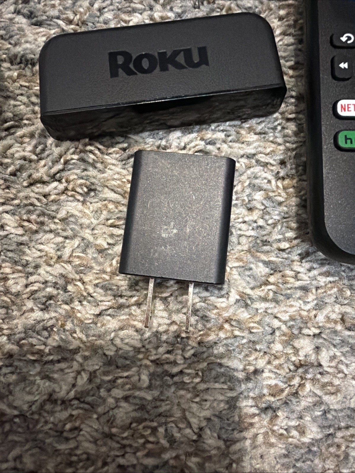 Roku Express 3710X Digital Streamer Analog Composite RCA Output HDMI USB Remote