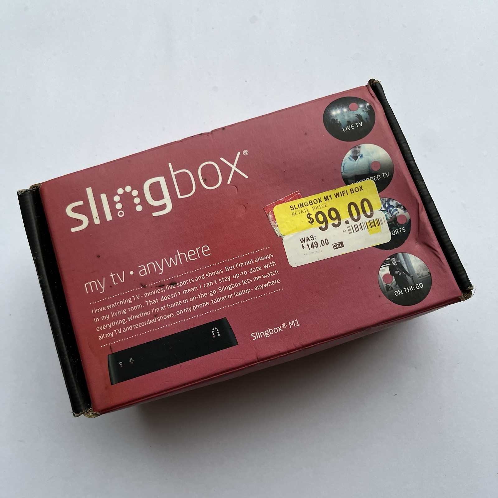Slingbox M1 (SB370-100), Digital Media Streamer, BNIB & Sealed