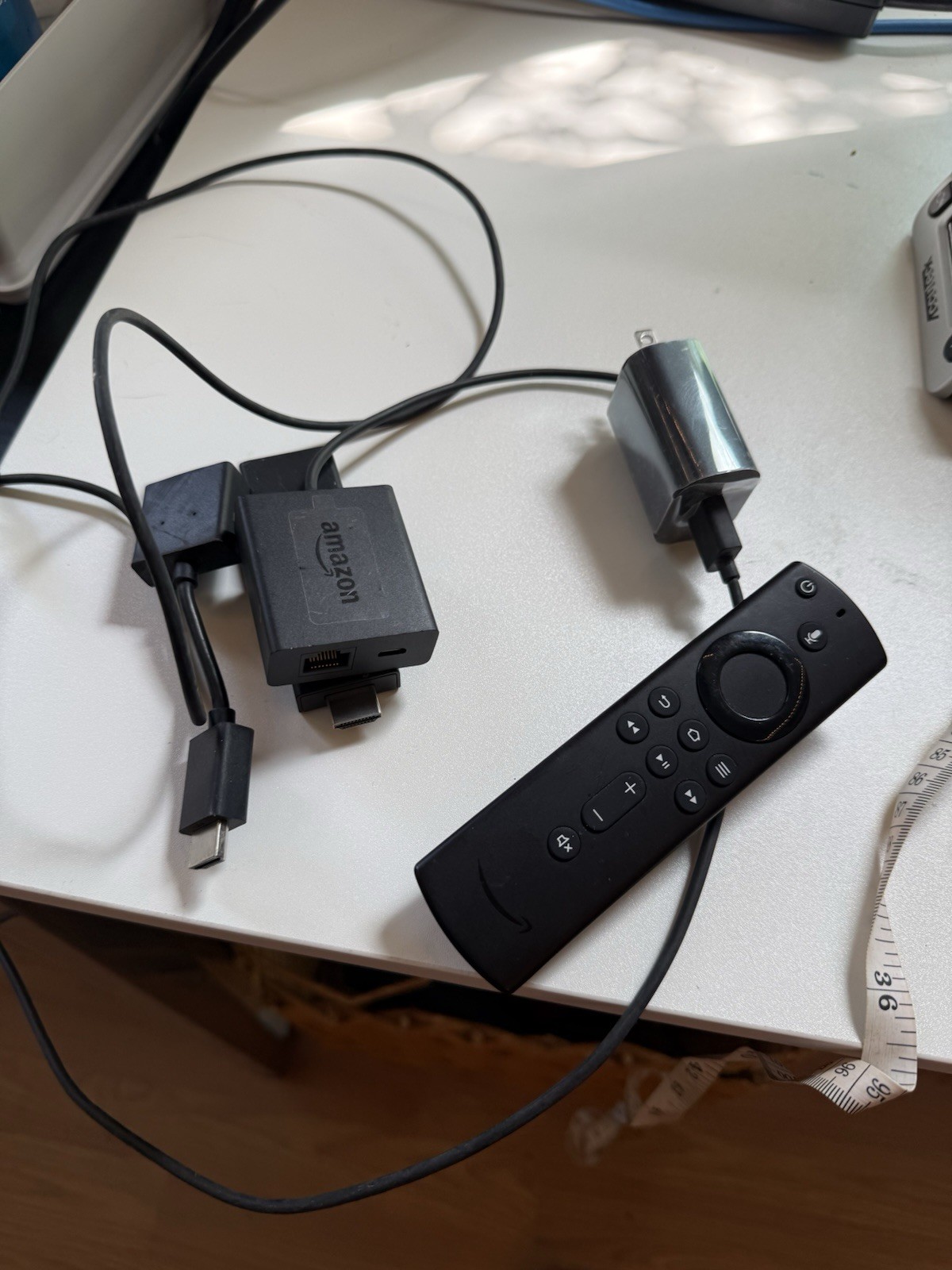 Amazon Fire TV LY73PR w/ Remote Power Ethernet Adapter Tested