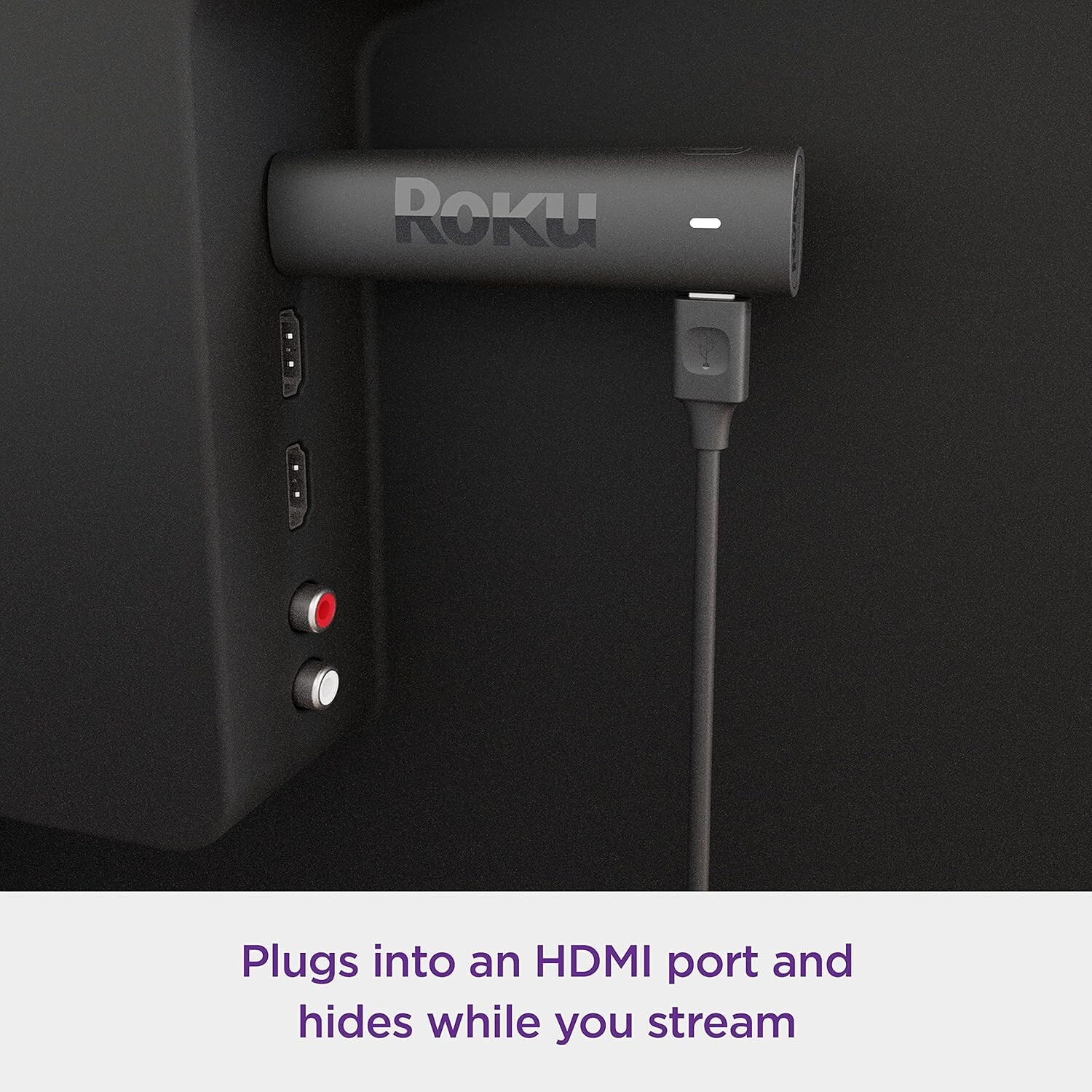 Roku Streaming Stick 4K/HDR/Dolby Roku Voice Remote and TV Controls