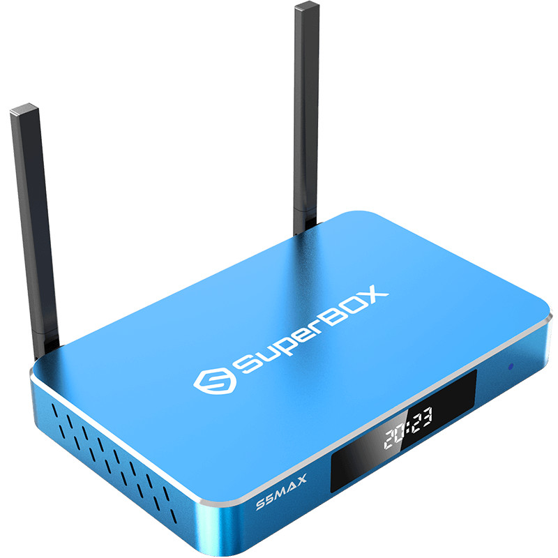 New Certified Authentic Superbox S5 MAX, plus FREE shipping & TV Stand Included!