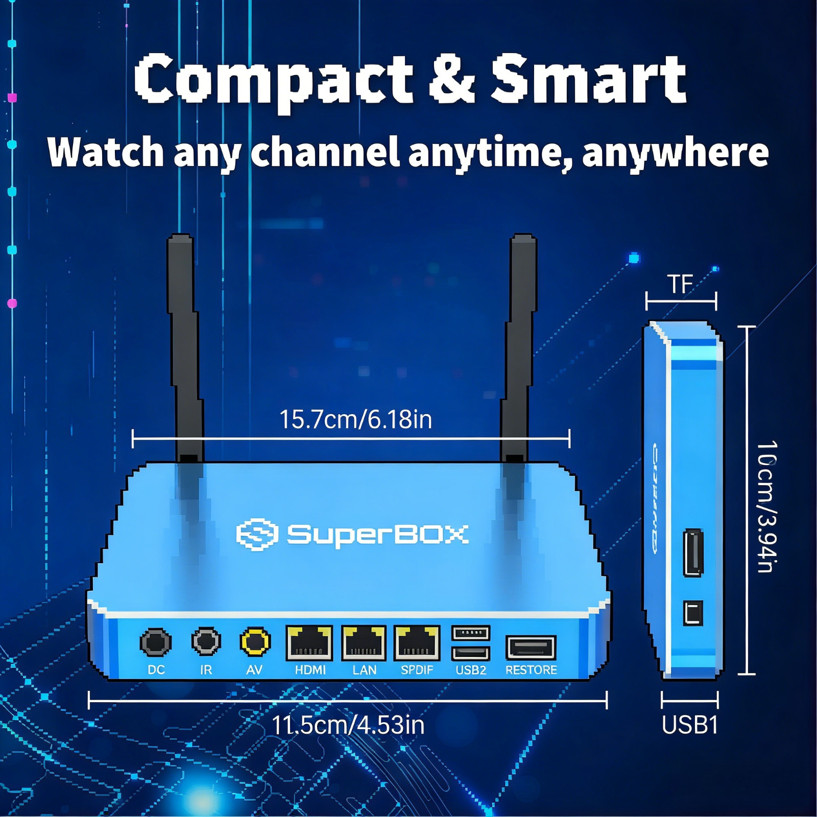 Top Box Rated SuperBox S6 Max | 24/7 Support | Same Day Shipping Limited Stock