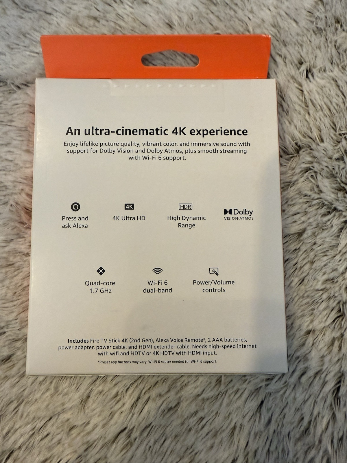 Brand New Amazon Fire TV Stick 4K Wi-Fi6 TV Remote Alexa Voice Control