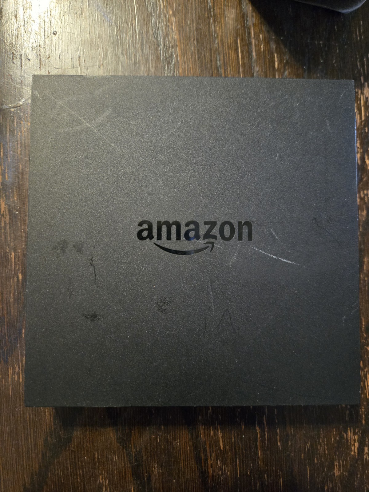 Amazon Fire TV 2nd generation Streaming Box Black with Power Adapter
