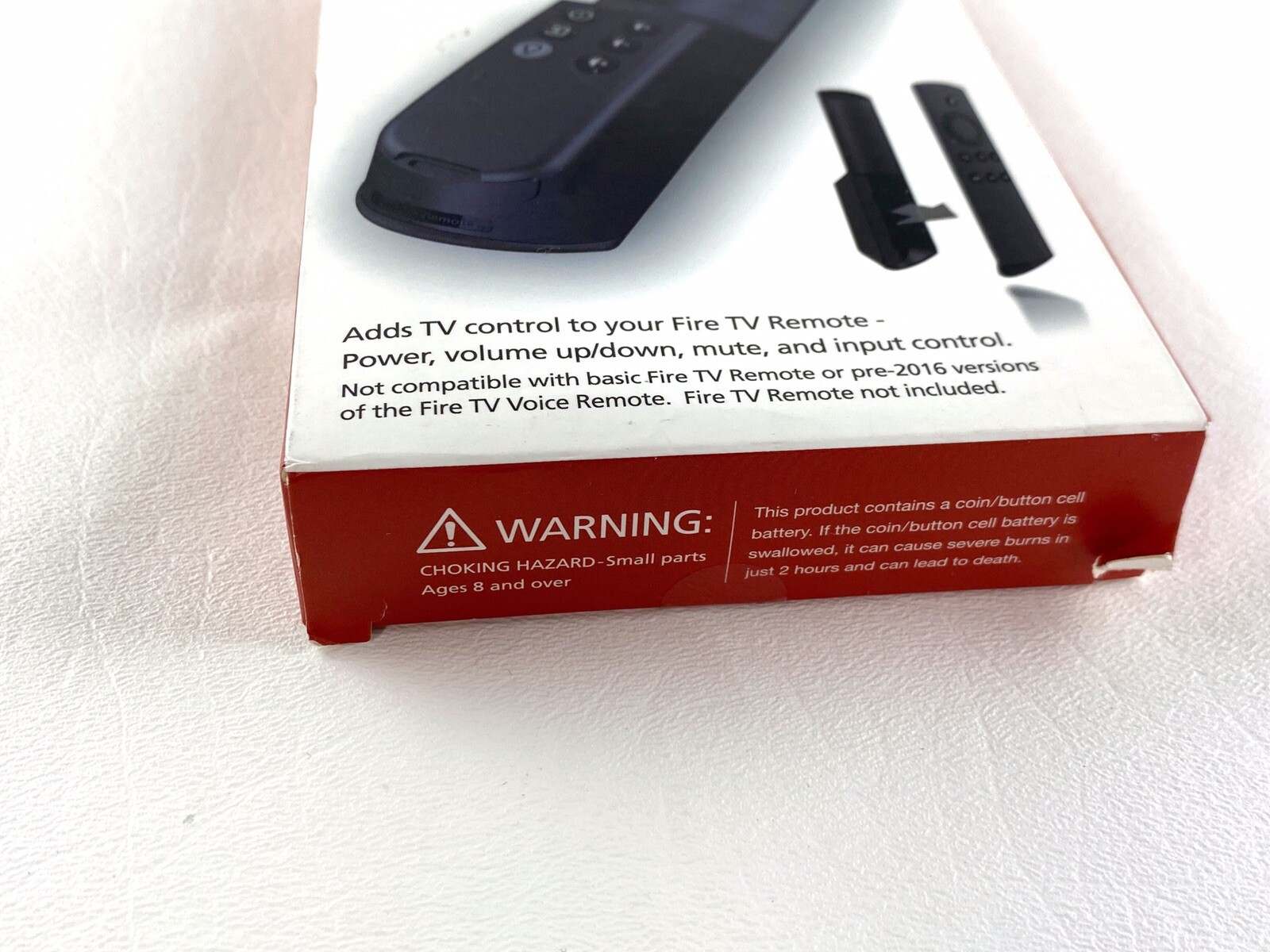 Piggyback Remote Universal TV Remote Add-On For Fire TV Voice Remote Black New