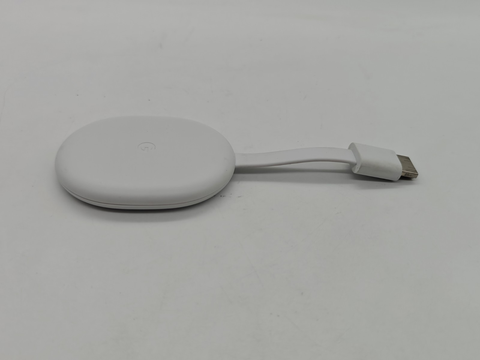 Google Chromecast with Google TV HD G454V Streaming Device White Unit Only