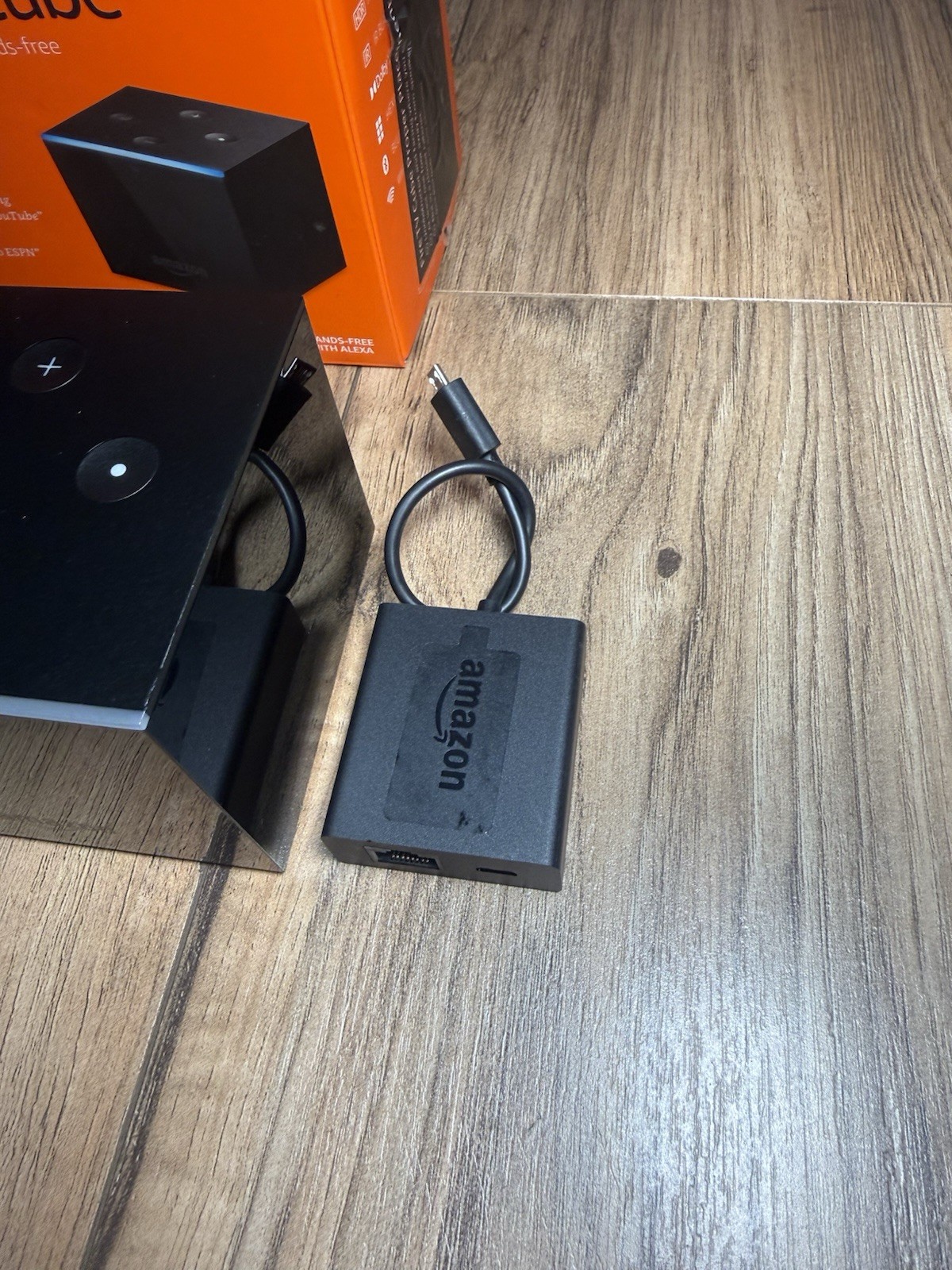 Amazon Fire TV Cube 2nd Gen A78V3N 4K HDR Streaming Media Player Complete In Box