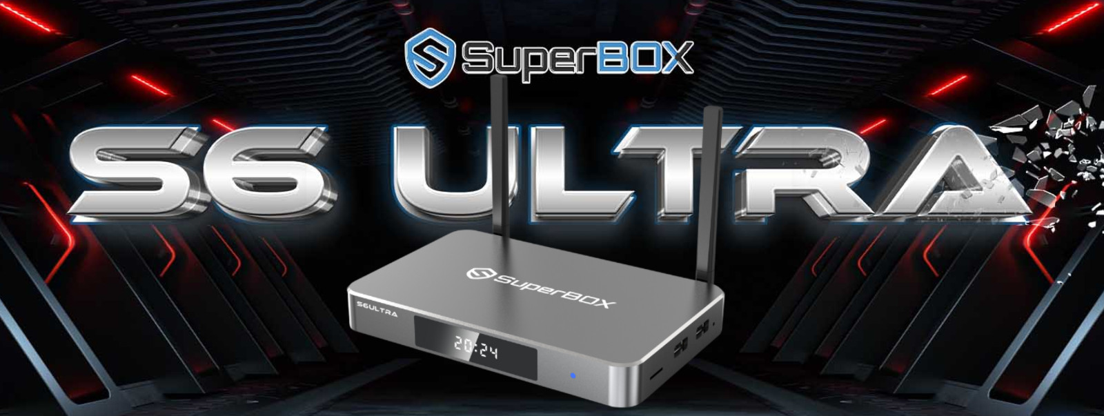 📺New SuperBox S6 ULTRA 2025 Media Box! 4GB+128GB Wi-fi Factory Sealed! S6Ultra