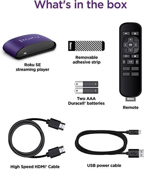 Roku 3930S4 LE HD Media Player with HDMI Cable Remote