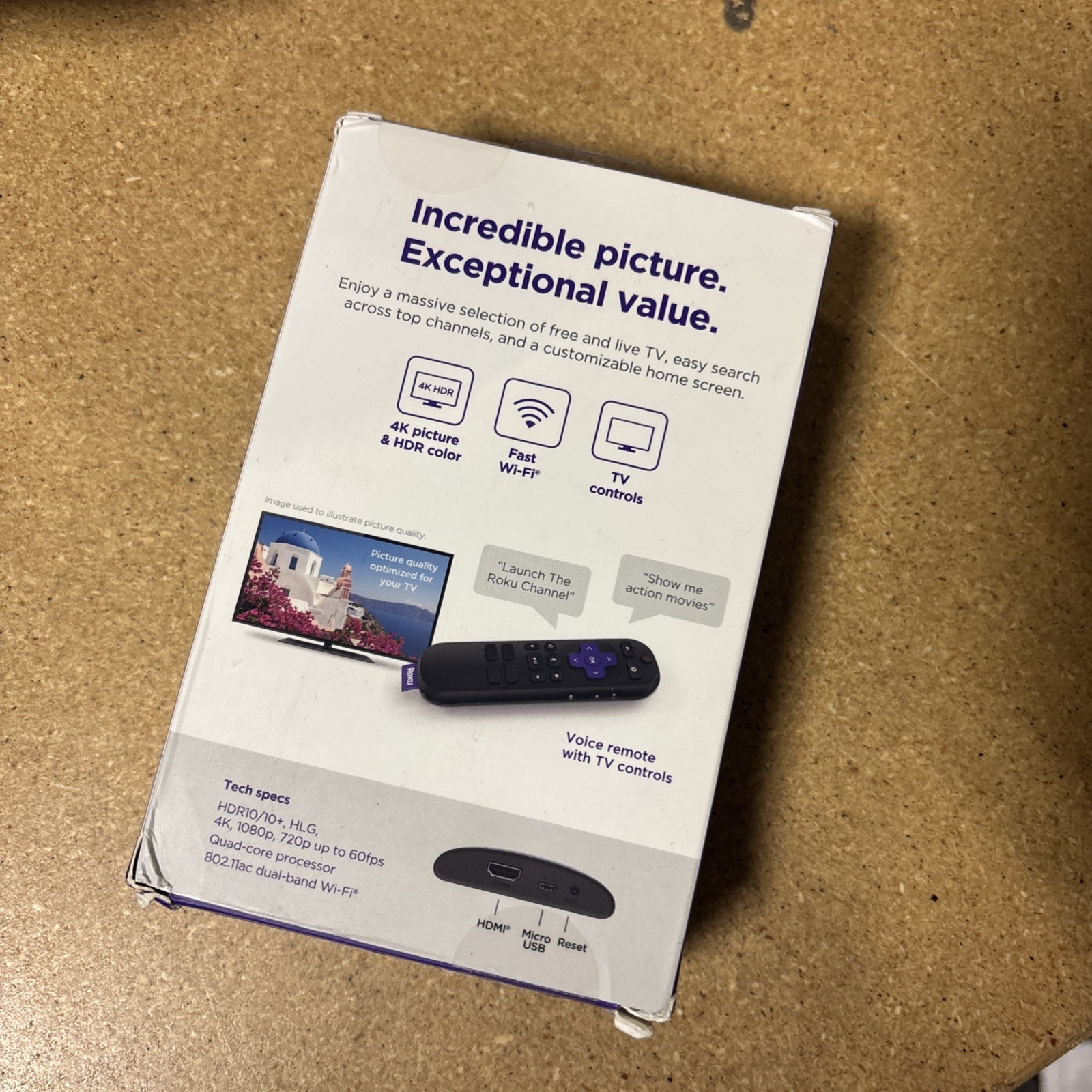 Roku Streaming Player 3941R2 Express 4K WiFi Media Player Dual Band with Remote