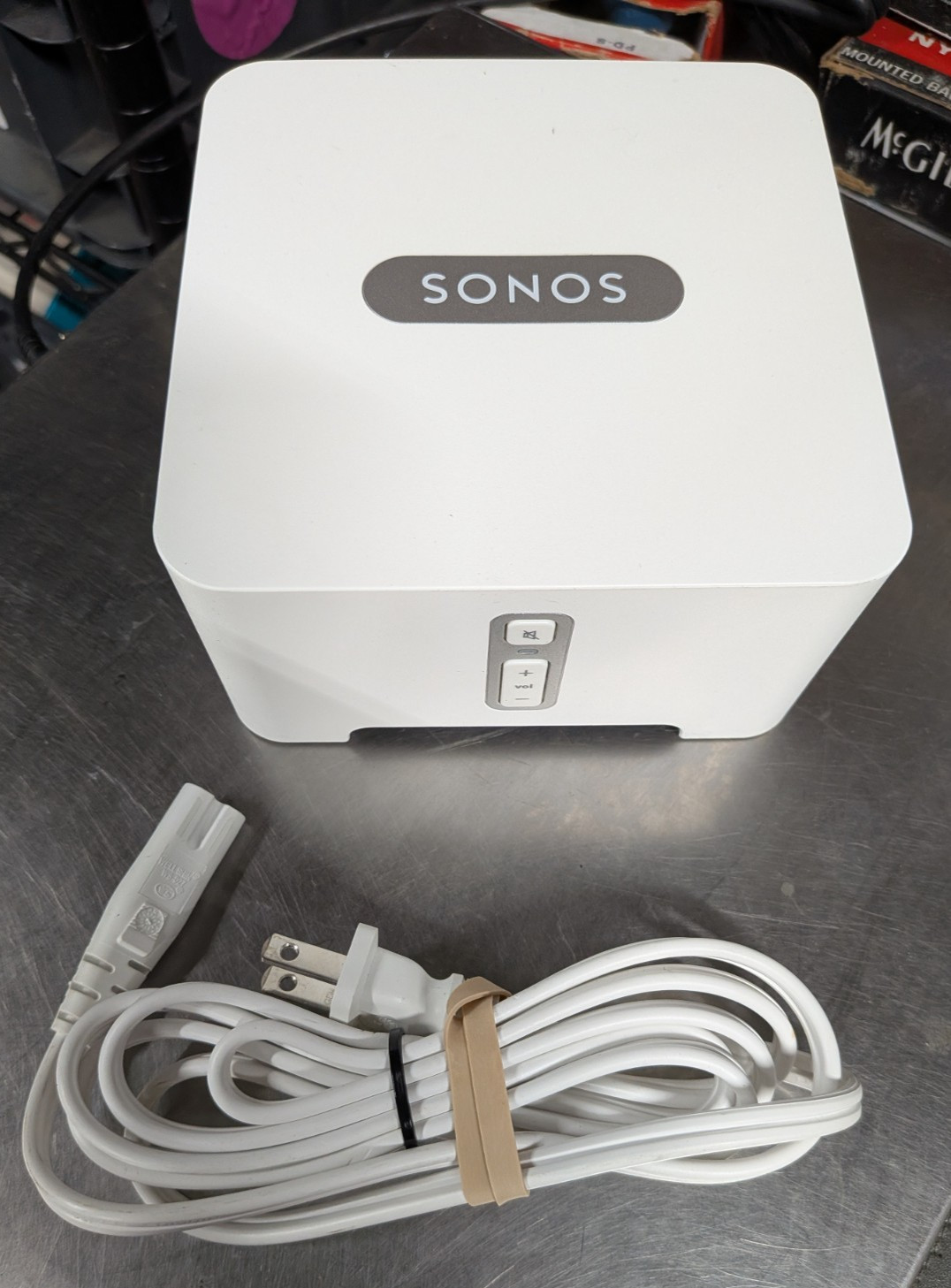 Sonos CONNECT Digital Music Streamer Gen 1 S1 Tested Works With Power Cord Clean