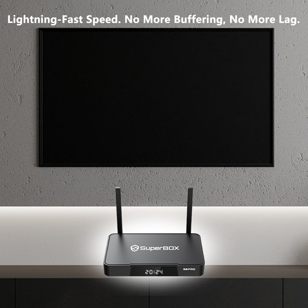 New SuperBox S6 Pro BOX – Authorized Distributor – Free Shipping Message To Me
