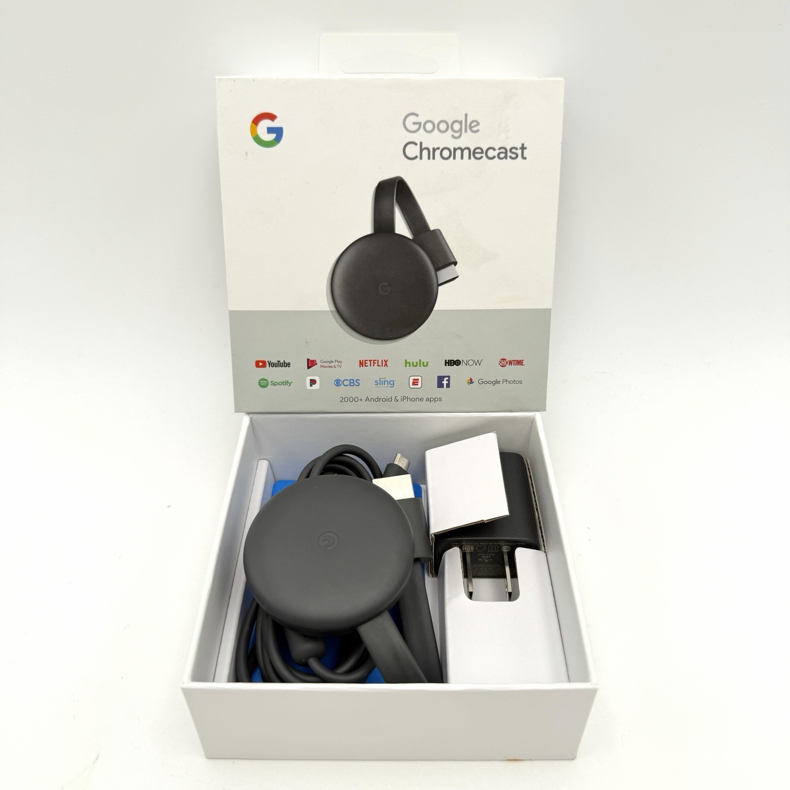 Google Chromecast 3rd Generation HDMI Streaming Media Player GA00439-US NC2-6A5