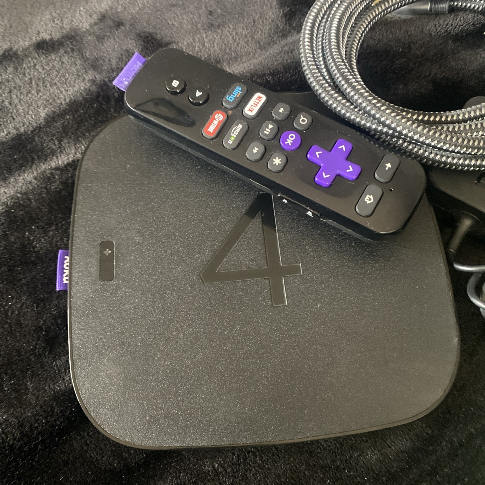 Roku 4 (4th Generation) Media Streamer 4400X – Black