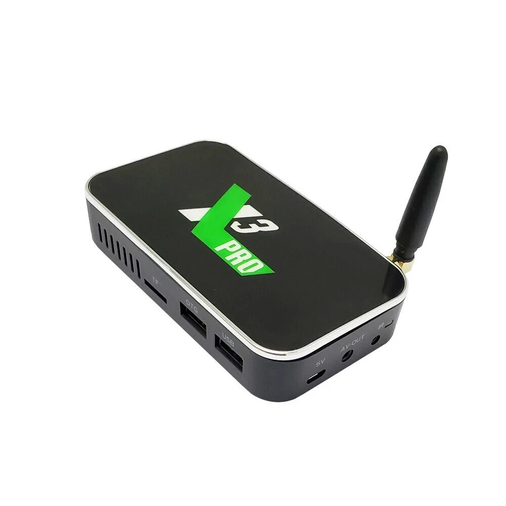 UGOOS X3 PRO Amlogic S905X3 Android 9.0 Smart TV Box 4GB DDR4 32GB ROM 2.4G